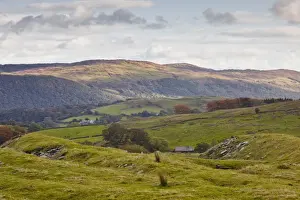 The remains of slate mines near to the Tranearth site in the Lake District National Park, Cumbria, England, United Kingdom, Europe