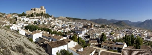 Almeria Prints: Renaissance castle and white village, Velez Blanco, Almeria, Andalucia, Spain, Europe