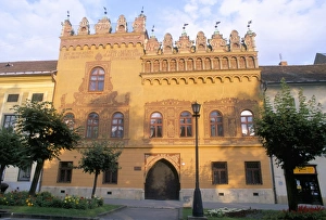 Spis Prints: Renaissance Thurzov dom (house) dating from 1532