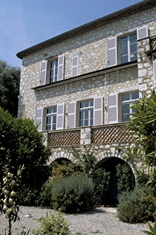 Pleasant Prints: Renoirs house, Nice, Provence, France, Europe