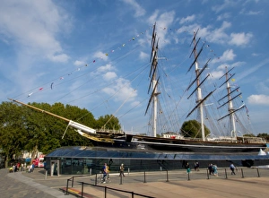 Greenwich Prints: The renovated Cutty Sark, Greenwich, London, England, United Kingdom, Europe