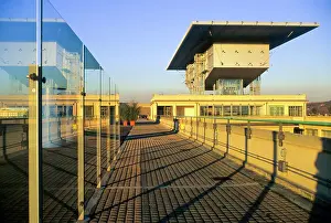 Open Space Prints: Renovation by the architect Renzo Piano of the test track on roof of the Lingotto building that was an automobile