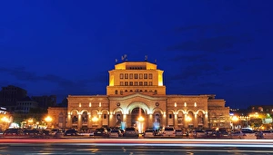 History Museum Prints: Republic Square, History Museum of Armenia, Yerevan, Armenia, Caucasus, Central Asia
