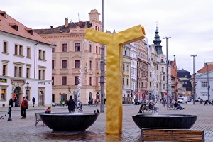 Republic Square Prints: Republic Square, Pilsen (Plzen), West Bohemia, Czech Republic, Europe