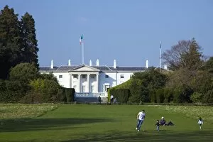 Images Dated 17th April 2010: Residence of President, Phoenix Park, Dublin, Republic of Ireland, Europe