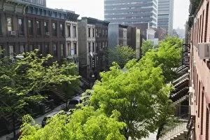 Images Dated 6th May 2009: Residential street, Harlem, New York City, New York, United States of America