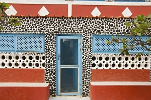 Sao Vicente Prints: Restaurant at Calhau, Sao Vicente, Cape Verde Islands, Africa