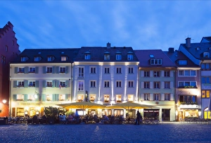 Freiburg Prints: Restaurant in Freiburg, Baden-Wurttemberg, Germany, Europe