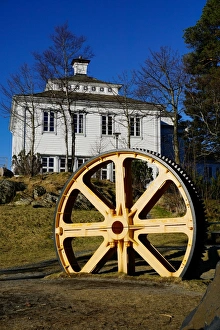 Restaurant on Mount Floyen, Bergen, Hordaland, Norway, Scandinavia, Europe