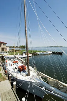 Images Dated 1st January 2000: Restored historic Skipjack sailing boat
