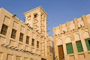 Images Dated 15th December 2007: The restored Souq Waqif with mud rendered shops and