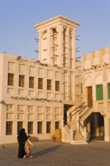 Images Dated 15th December 2007: The restored Souq Waqif with mud rendered shops and