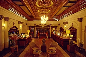 Lobby Prints: Rex Hotel reception entrance