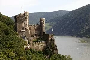 Images Dated 26th July 2009: Rheinstein Castle near Trechtingshausen, Rhine Valley, Rhineland-Palatinate