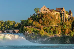 Powerful Prints: Rhine Falls of Schaffhausen with Schloss Laufen