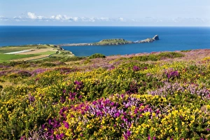 Rhossili Bay, Gower Peninsula, Wales, United Kingdom, Europe