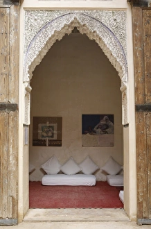 Cushions Prints: Riad in the medina, Marrakech, Morocco, North Africa, Africa