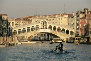 Water Way Prints: Rialto Bridge and the Grand Canal