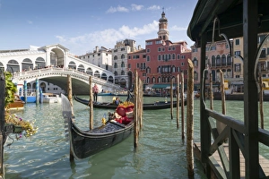 Rialto Bridge, Venice, UNESCO World Heritage Site, Veneto, Italy, Europe