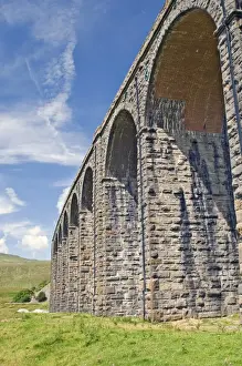 Ribblehead railway viaduct, on the Carlisle to Settle and Leeds cross-Pennine route