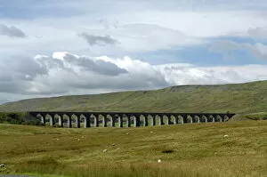 The Ribblehead Viaduct on the Settle-Carlisle railway line, North Yorkshire