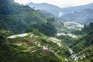 Images Dated 22nd April 2011: The rice terraces of Banaue, UNESCO World Heritage Site, Northern Luzon, Philippines