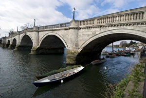 Richmond Prints: Richmond Bridge over the River Thames, Richmond, Surrey, England, United Kingdom, Europe