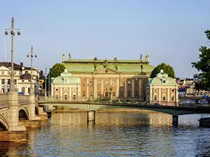 Stockholm Prints: Riddarhuset (House of Nobility), Stockholm, Stockholm County, Sweden, Scandinavia, Europe
