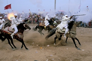 Riders in the Fantasia pour le moussen de Moulay Abdallah