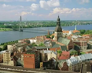 Riga and River Daugava