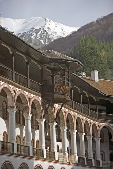 Rila Monastery, UNESCO World Heritage Site, Rila, Bulgaria, Europe