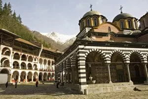 Rila Monastery, UNESCO World Heritage Site, Rila, Bulgaria, Europe