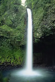 Purity Prints: The Rio Fortuna waterfalls on the slopes of Volcan Arenal in Alajuela Province