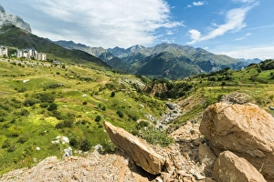 Pyrenees Prints: Rio Gallego and the Tena Valley beyond