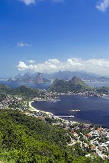 Rio de Janeiro from Niteroi, Rio de Janeiro, Brazil, South America