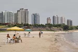Rio Negro beach, Manaus, Amazon, Brazil, South America