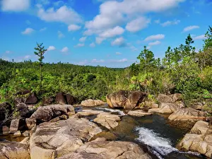 Belize Prints: Rio On Pools, Mountain Pine Ridge Forest Reserve, Cayo District, Belize