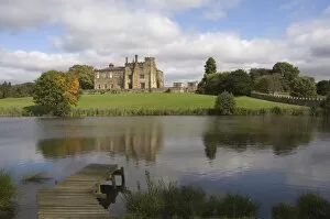 Lawn Collection: Ripley Castle, North Yorkshire, England, United Kingdom, Europe