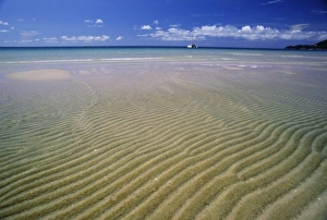 Koh Samui Prints: Ripples in the sand on Chaweng Beach