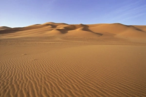 Ripple Prints: Ripples in sand and sand dunes