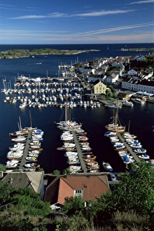Northern Europe Prints: Risor, the White Town on the Skagerrak