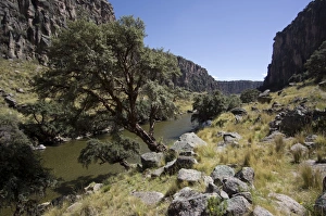 Andes Prints: River Apurimac in the Andes, Peru, South America