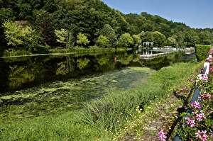 Morbihan Prints: River Blavet and locks at Saint Nicolas des Eaux
