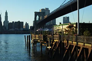 Eating And Drinking Prints: The River Cafe under Brooklyn Bridge