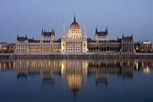 Administration Collection: River Danube and Parliament building