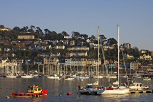 Dart Prints: River Dart, Kingswear, Devon, England, United Kingdom, Europe