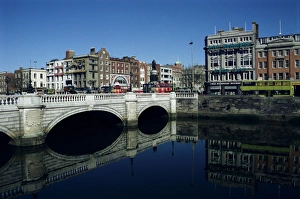 Dublin Prints: River Liffey and O Connell Bridge