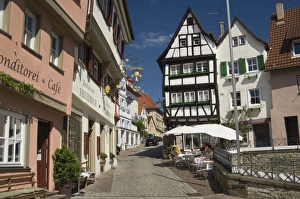Images Dated 7th May 2008: On the River Neckar, Bad Wymphen (Bad Wimpfen), Baden-Wurttemberg, Germany, Europe