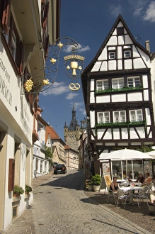Images Dated 7th May 2008: On the River Neckar, Bad Wymphen (Bad Wimpfen), Baden-Wurttemberg, Germany, Europe