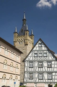 Images Dated 7th May 2008: On the River Neckar, Bad Wymphen (Bad Wimpfen), Baden-Wurttemberg, Germany, Europe